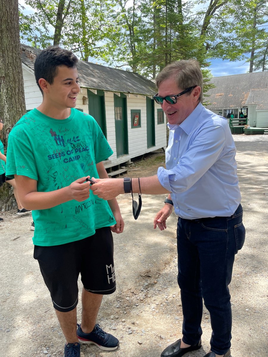 OHI Chairman Jay Snyder had an unforgettable visit to the <a href="/SeedsofPeace/">Seeds of Peace</a> camp with inspiring young leaders from the Middle East and Asia. There is a saying at Seeds of Peace: “Governments negotiate treaties, peace is made by people.” We couldn't agree more!