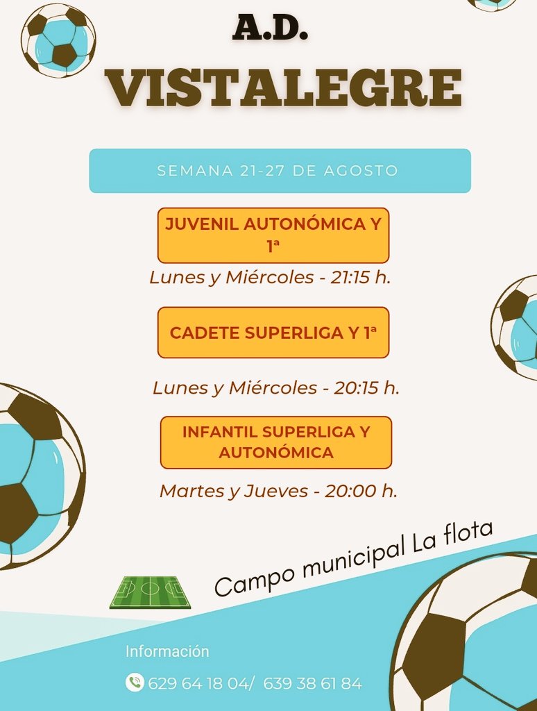 ADVistalegre's tweet photo. Nueva semana de entrenamientos para nuestros equipos. ¡ Te esperamos en la flota ! https://t.co/qfYjCWZpGo