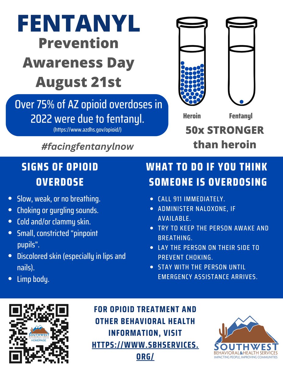 SBHServices's tweet photo. August 21st is now National Fentanyl Prevention Awareness Day as a response to fentanyl awareness organizations and families impacted by fentanyl.
#facingfentanylnow
https://t.co/SHFCMjOZh5. https://t.co/7TvFFAso6g