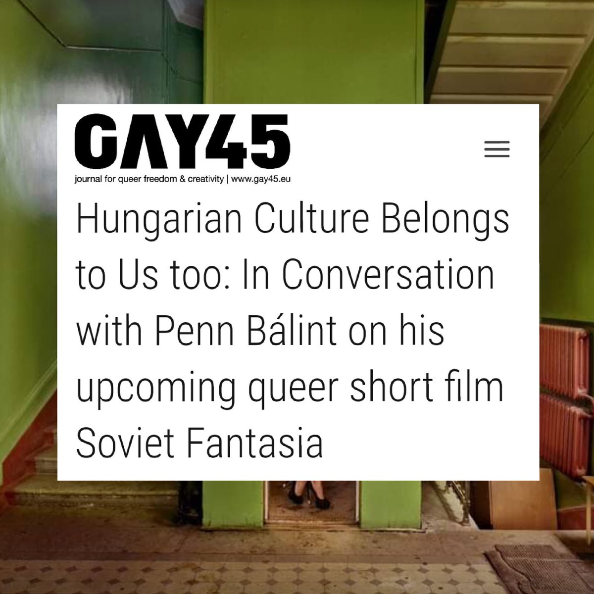 yokosituation's tweet photo. read the new interview about 'soviet fantasia' with the publication gay45

(link in replies) https://t.co/GvmJtkDaWd
