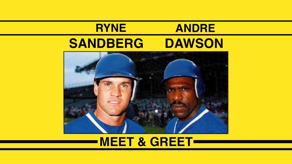 obvious_shirts's tweet image. TICKETS NOW ON SALE! RYNO x HAWK SIGNING EVENT! LIMITED TO 100 TICKETS! #RyneSandberg #AndreDawson

LINK: obviousshirts.com/products/ryno-…