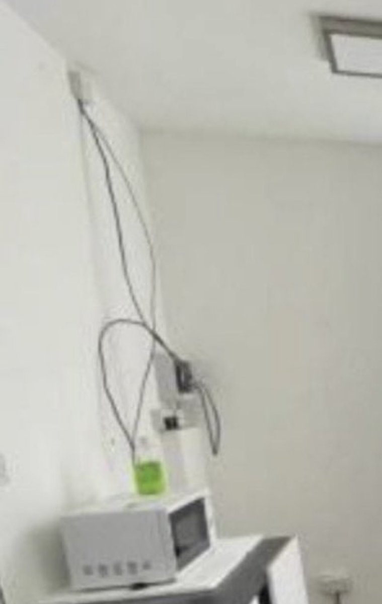 Not only is the front door a window, but I’m not sure the electrics are up to building code.