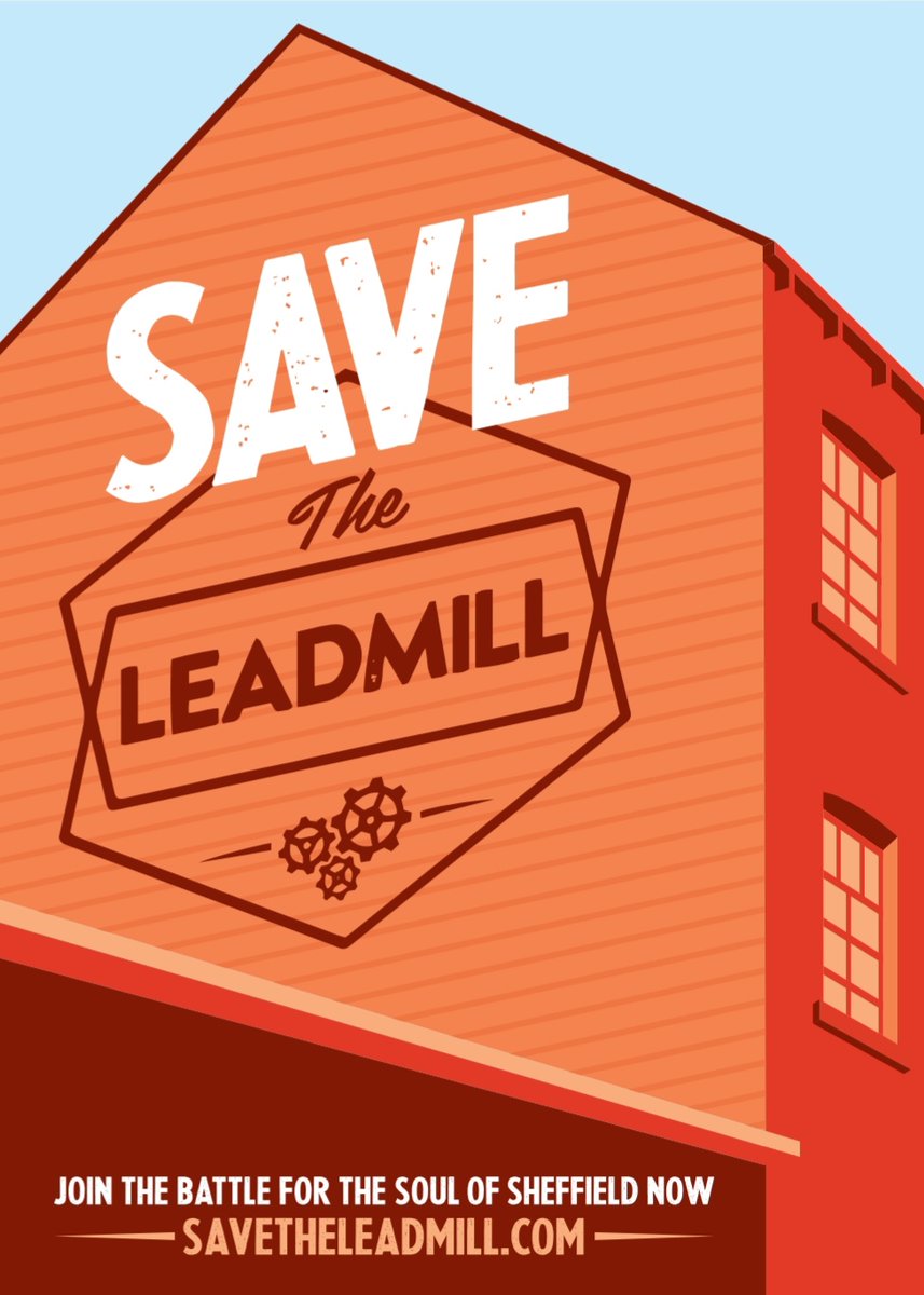 Hi @tomhunt100 it is so important that @leadmill is saved for the City of Sheffield. It is utterly unique and special, we'd miss it if it was gone. #telltom