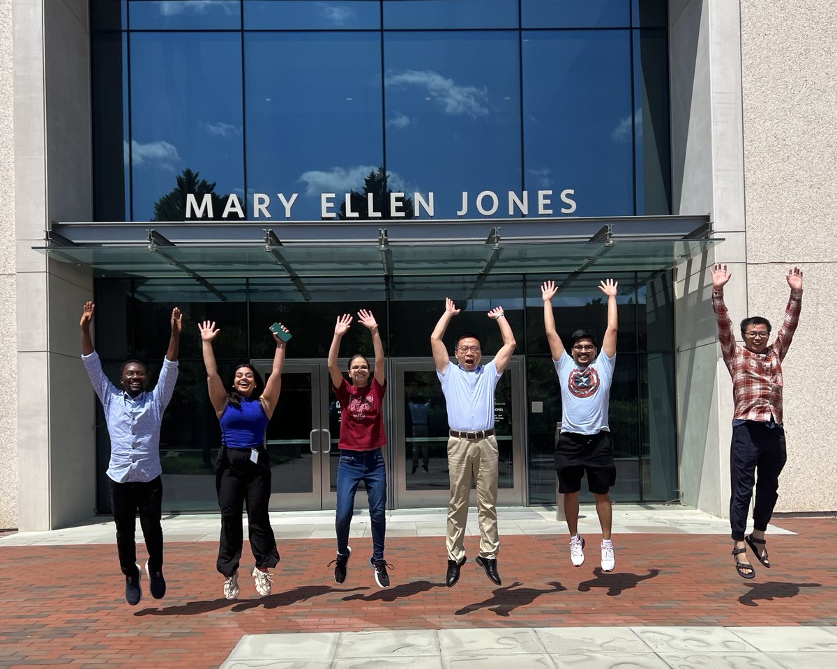 yinglongmiao's tweet photo. @lab_miao: Extremely excited for moving to @CompMedUNC and @UNC_PHCO. We are "UP" to explore the beautiful new place and wonderful research opportunities here! https://t.co/0ucXDD5s0O