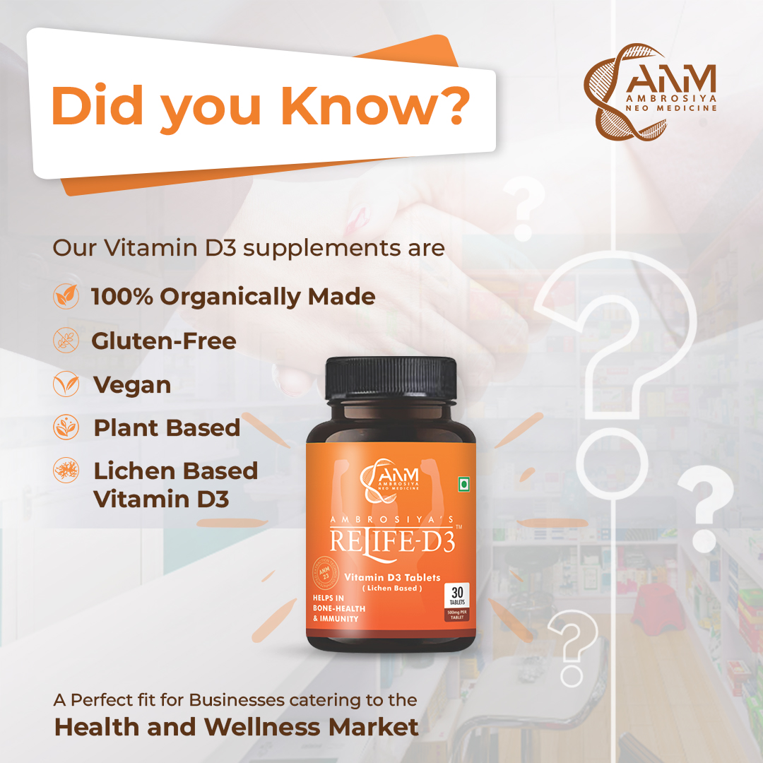 Did You Know? Nature has its own way of surprising us! Dive into wellness with our lichen-derived Vitamin D3. 
 #vitamind3 #vitaminddeficiency ##vitamindeficiency #vitamindtherapy #vitamindtanken #vitamindeeez  #vitamindsupplement  #vitamindfoods  #vitamind☀️ #vitamind3☀️