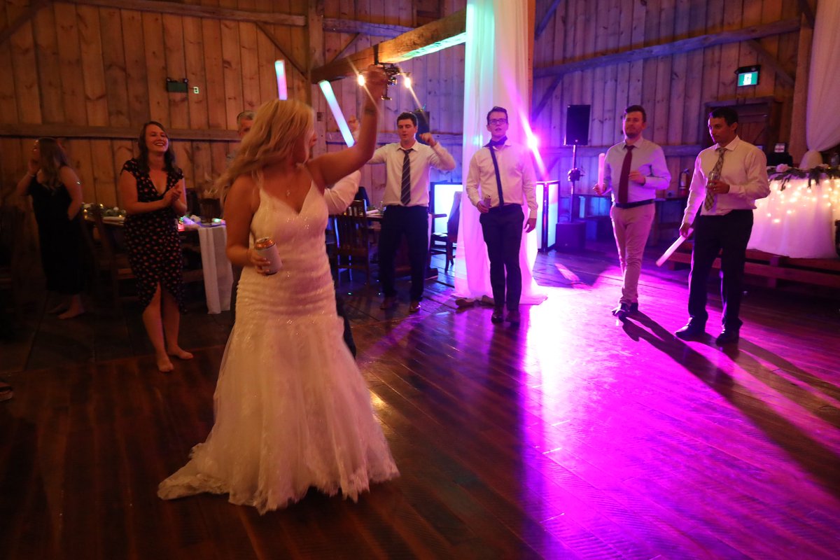 DustinSkySmith's tweet photo. Congrats to Claudia and Ryan, had a blast DJing your wedding on Saturday! https://t.co/OxQ1D3iBzL