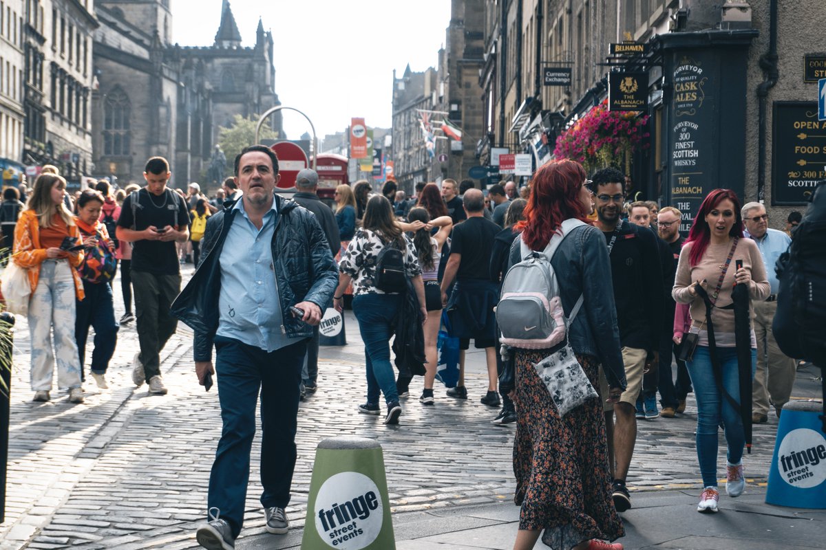 Edinburgh in August 🖤