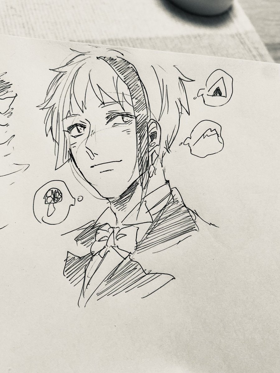 朝の一発描き
ひとり羽伸ばし中のジェ
きのこ料理作り放題だとおもろいな 