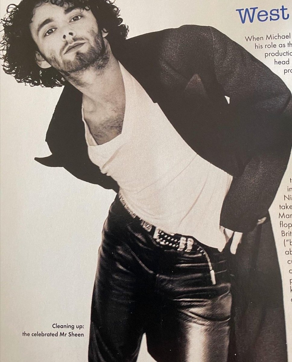 achtungchio's tweet photo. Michael Sheen in 1993... 🥵 https://t.co/7JAv7H54CF