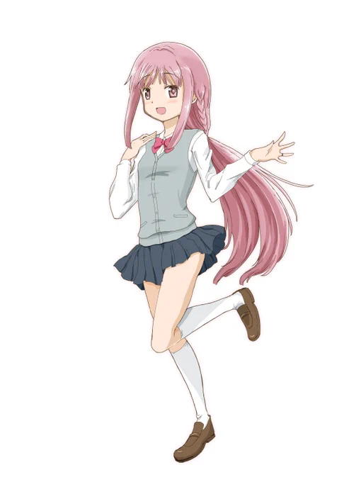 あらためまして、いろはちゃん、お誕生日おめでとう～!(+悪ほむちゃん、実装おめでとう～!) (白背景)