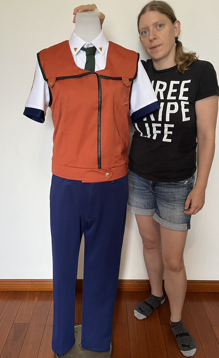 cosplaymandy's tweet photo. Feel free to repost-My partner and I made this Asuma Shinohara cosplay from Patlabor as a commission! #cosplay #cosplayer #cosplayers #cosplaycommission #cosplaycommissions #cosplaycommissioner #cosmaker #cosmakers #asumashinohara #asumashinoharacosplay #patlabor #patlaborcosplay https://t.co/SYfjpapbMN