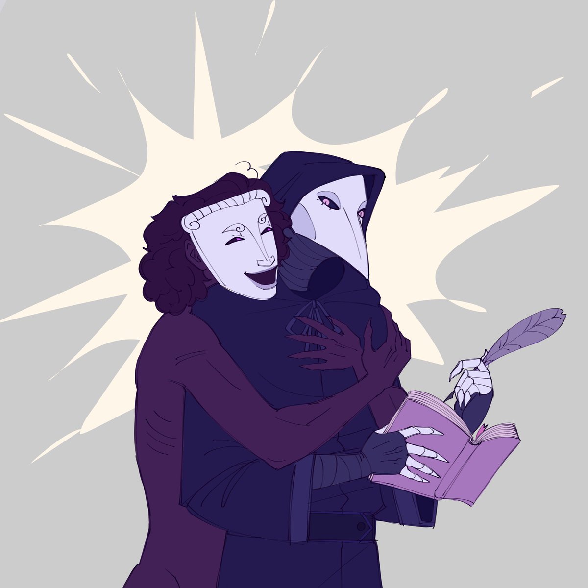 shubtshut's tweet photo. maybe I'll finish :')
#SCP #scpfoundatoin #scpart #scpfanart #scp035 #scp049 #scp035xscp049 #scp049xscp035  #art #doodle https://t.co/zCghaJ9X5y