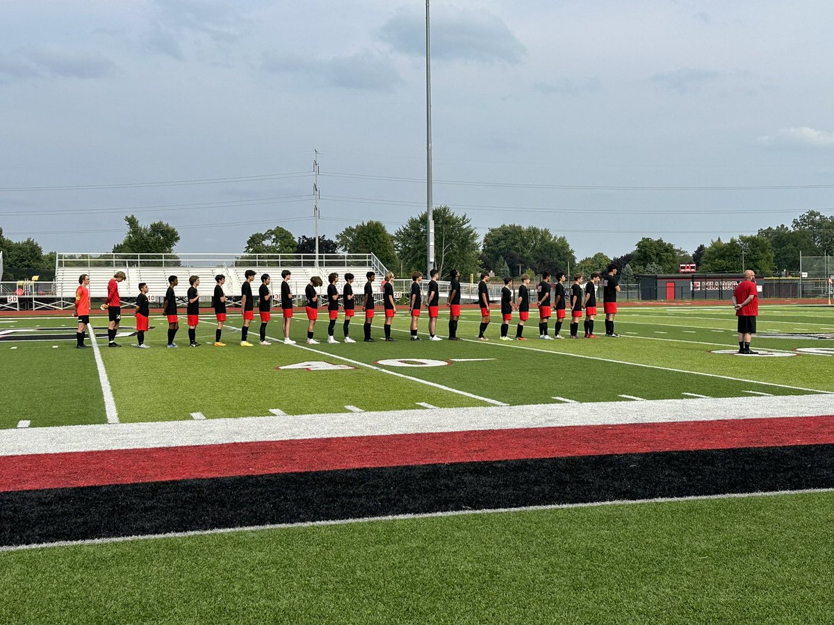 Churchillgames's tweet photo. Opening night at CHS and a nice 3-0 win. Thanks to all who work so hard to make nights like tonight possible. #ChargerNation @CHS_Chargers @LivoniaDistrict https://t.co/GlP0iM1rUJ