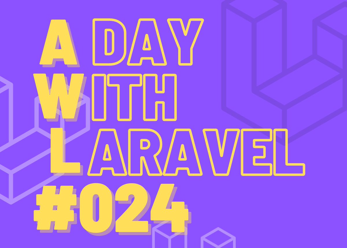 happytodev's tweet photo. ๐ฌ๐ง A Day with #Laravel #024 is live ๐๐
The program :
- @peterfox #rules #complex
- @ZeAmateis #Filament_Tour
- @JustSteveKing #Laravel #forum
- @enunomaduro #Pest 2.16
- @marcelpociot #Herd 1.2.0
๐ RT & support appreciated ๐
https://t.co/UllCa2uM3K https://t.co/x7WEQtVq1T