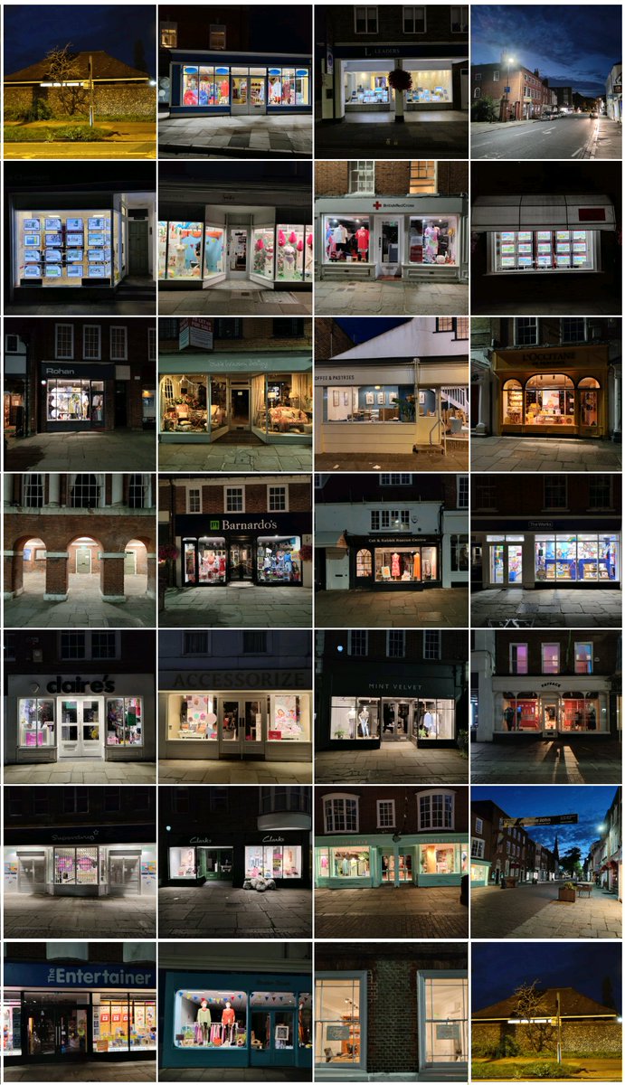 After a meeting with @ChiArunGreen this evening, +a great zoom chat with @FoeKingston. Some photos taken on my short walk home, includes three charities, two estate agents (more taken, but not inc) and two different Councils #SwitchOffTheLights #ClimateCrisis needs #ClimateAction