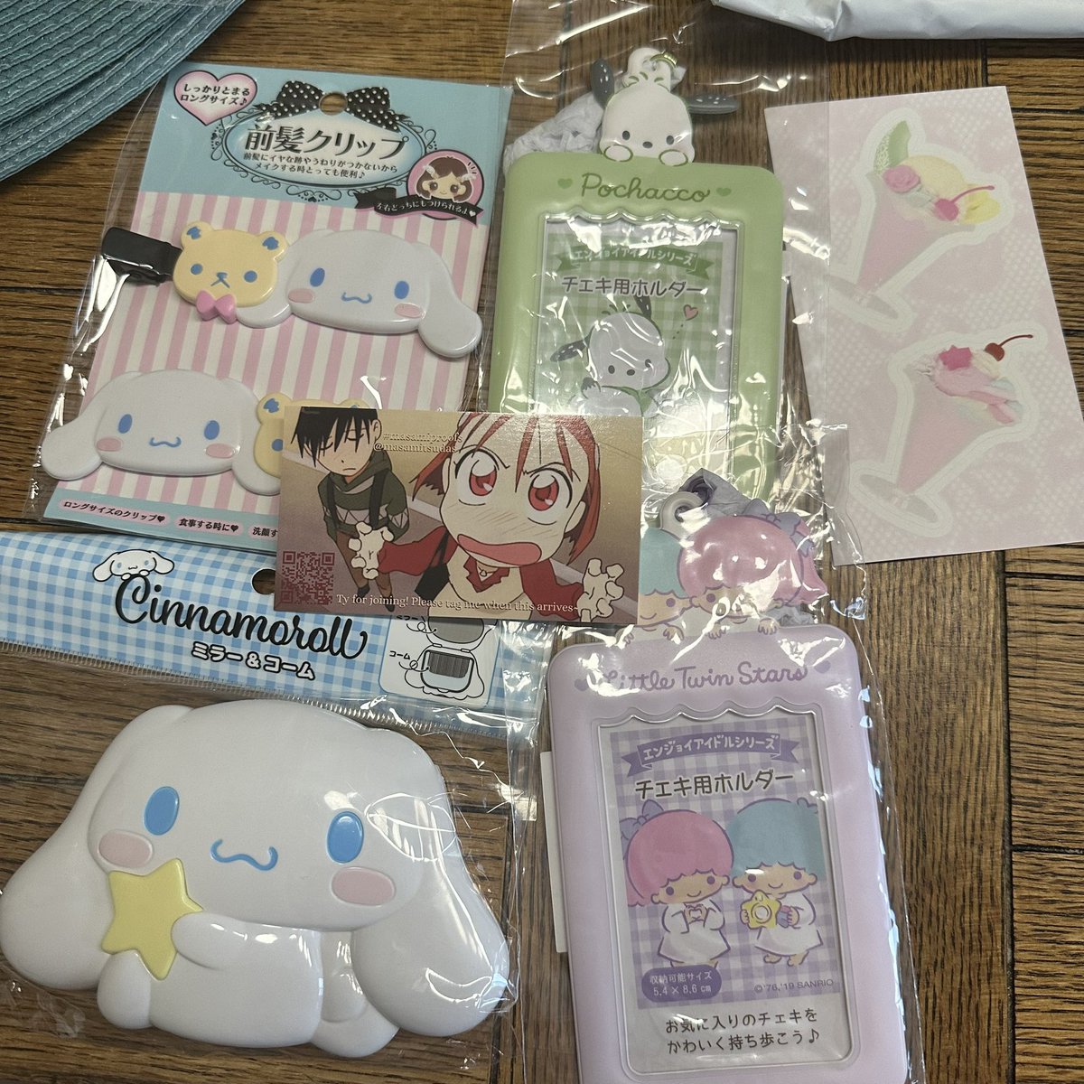 choiscIub's tweet photo. ty for the sanrio go!!! @masamitsudas #masamiproofs https://t.co/yaNmGQuDAL