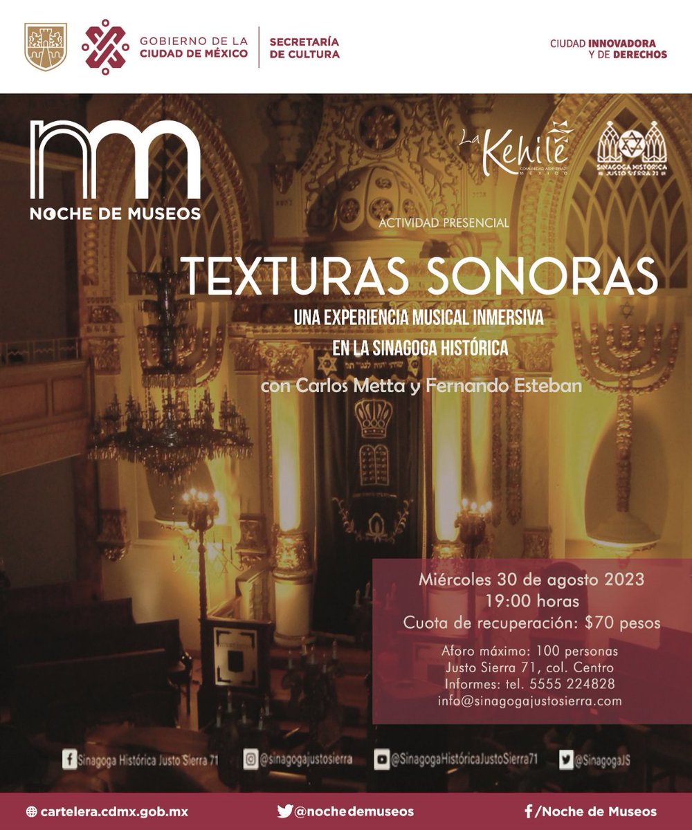 Noche de Museos CDMX tweet media