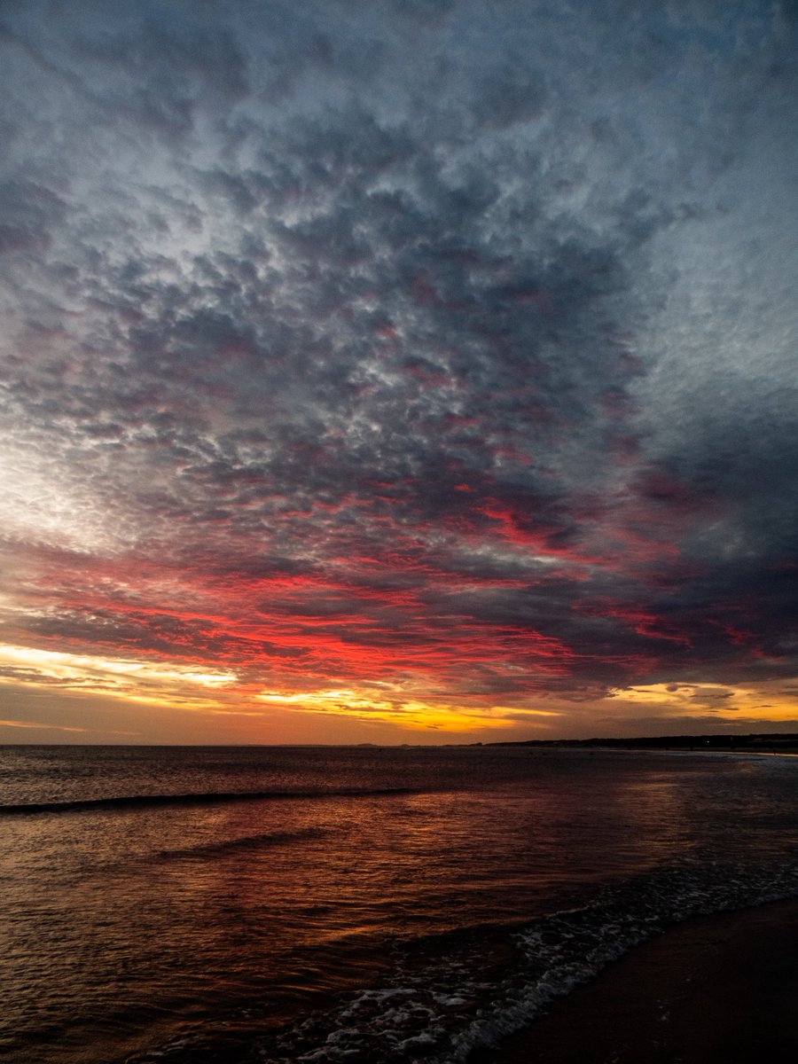 camaramemory's tweet photo. Las nubes rosadas del atardecer crean un lienzo etéreo en La Paloma, que se convierte en testigo silencioso de la transformación del día en noche. https://t.co/K8THdscpiH