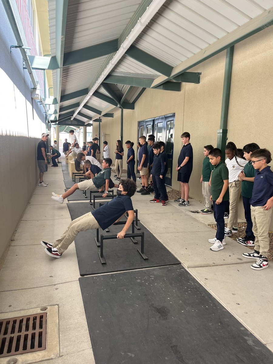 So great to see Coach Zubia and his RUTB class working hard!! Love the grit! #nrmsjags #jagshavepride