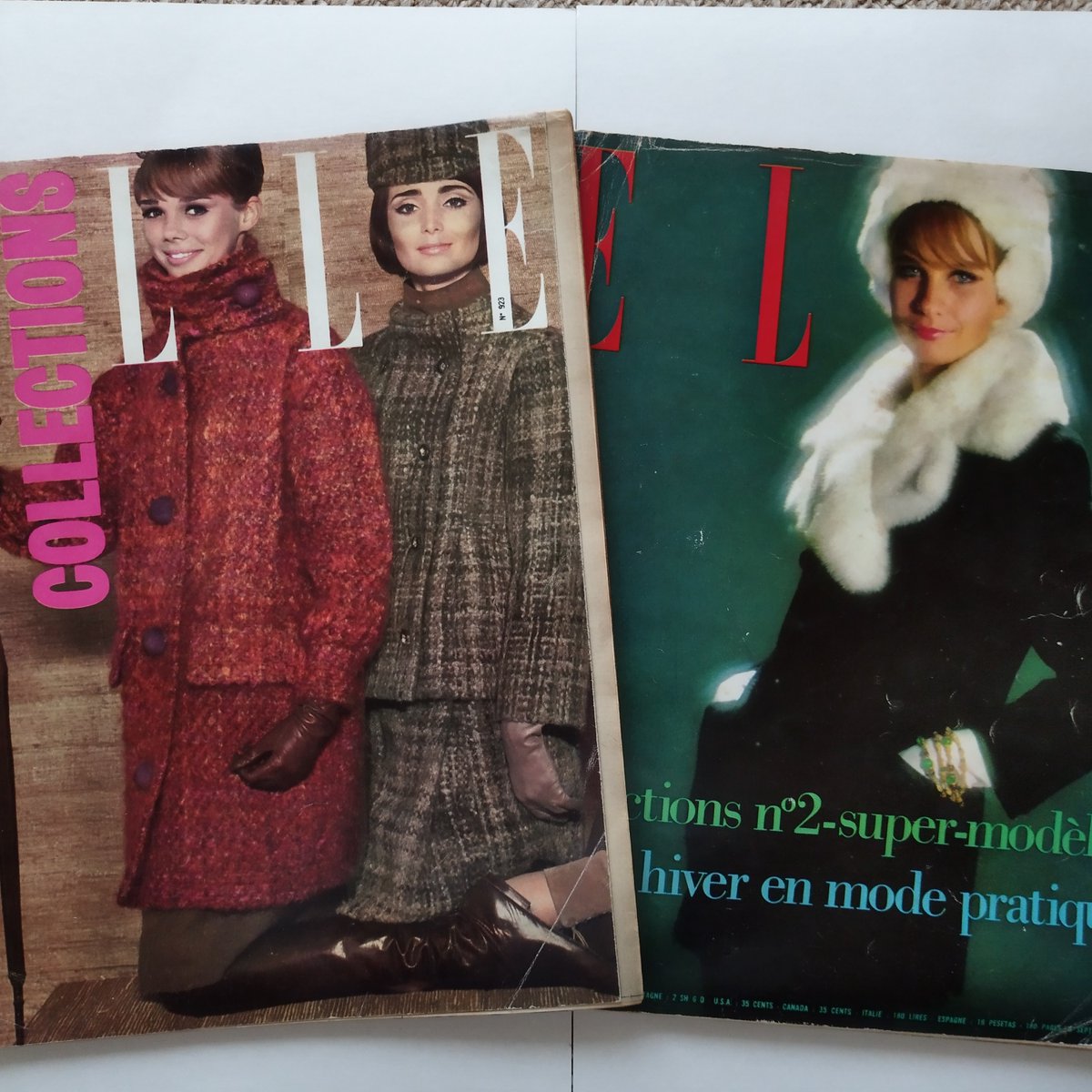 #60sfashion #60sファッション #古書ベリッシマ
今回「秋冬コレクション」923、924号、2冊セットで販売しております。ご興味ある方、よろしくお願いいたします。