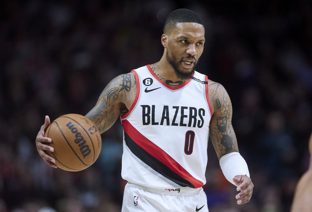 TheDunkCentral's tweet photo. Bill Simmons thinks Damian Lillard should consider forming a Big 3 with Anthony Edwards and Rudy Gobert in Minnesota 

“You wonder if Dame is watching [Minnesota] going ‘You know what? Me for Towns. Just switch us. We have Gobert. We have Edwards. It’s kinda nice. Me and Ant together. Maybe that’s a better situation for me than anywhere  else—F*ck it I’m adding [Minnesota] to the list” 

(h/t @dru_star )