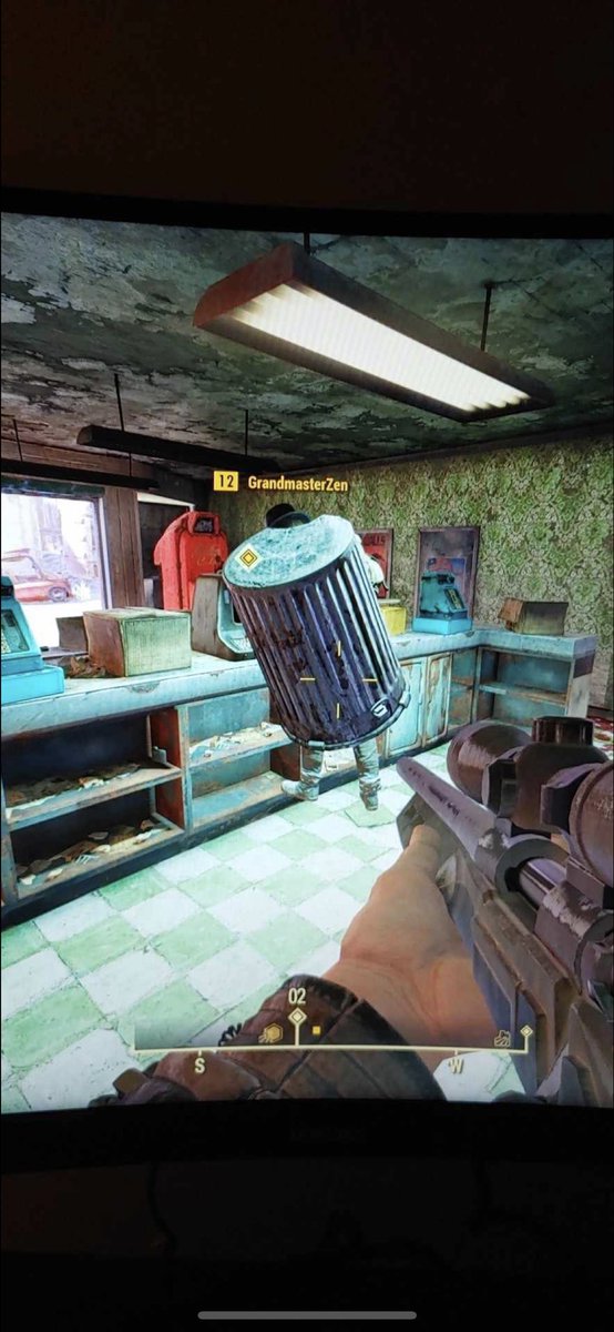 die_sfe's tweet photo. I am literally a Trash Can #Fallout76 https://t.co/HDw4cre7to