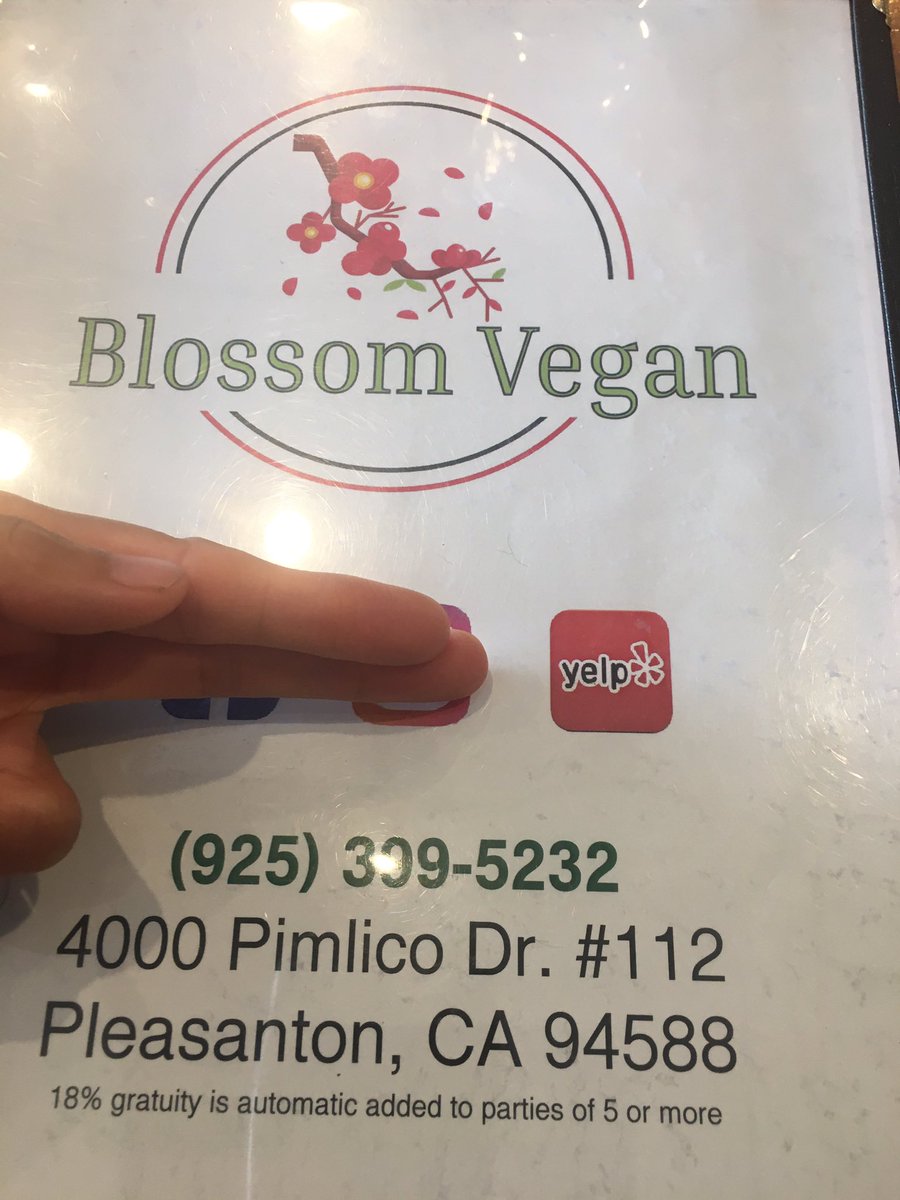 Guess what I convinced them to do? Something to do with adding a certain logo. 📲🔥🙌🏽🥰 #vegan #plantbased #veganbyvenus #food #greateats #travel #teslatakeover #blossomvegan #restaurants #best #tasty #homecooking #kitchen #fun  #shoplocal #happiness #health #wellness