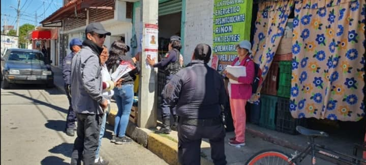 Volanteo en Chalco : Temamatla, Jocotitlán, coatzingo, unión de Guadalupe, la zapata Fuerza Mariposa ....