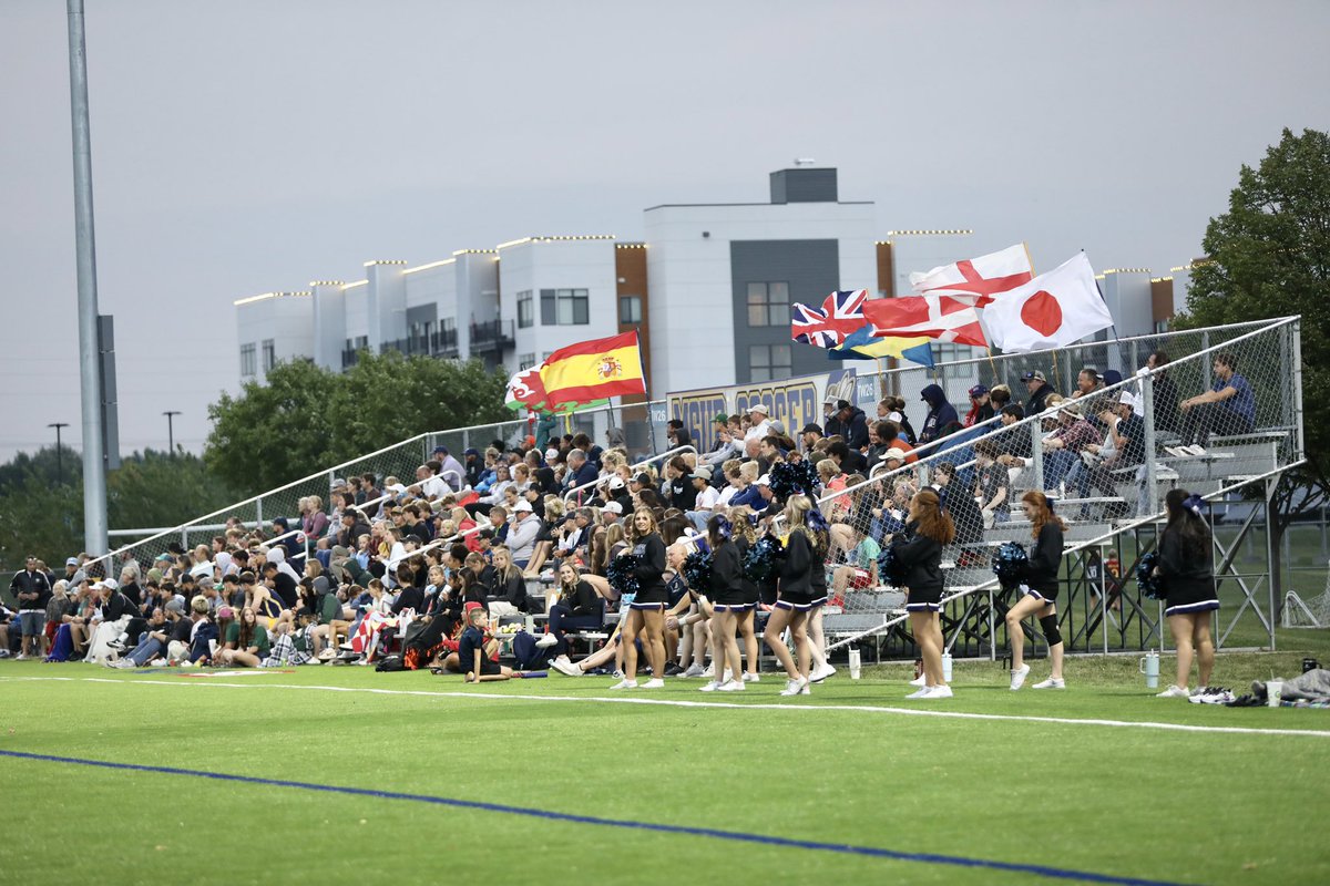 MSUBsports's tweet photo. Saturday was sweeeeeeet!🤩🤩

A record breaking crowd joined us on the new turf under the lights for the Rimrock Rivalry! Can’t wait to see you at Yellowjacket Field all season long!

#MSUBWSOC | #MSUBMSOC https://t.co/jZ31fZMtws
