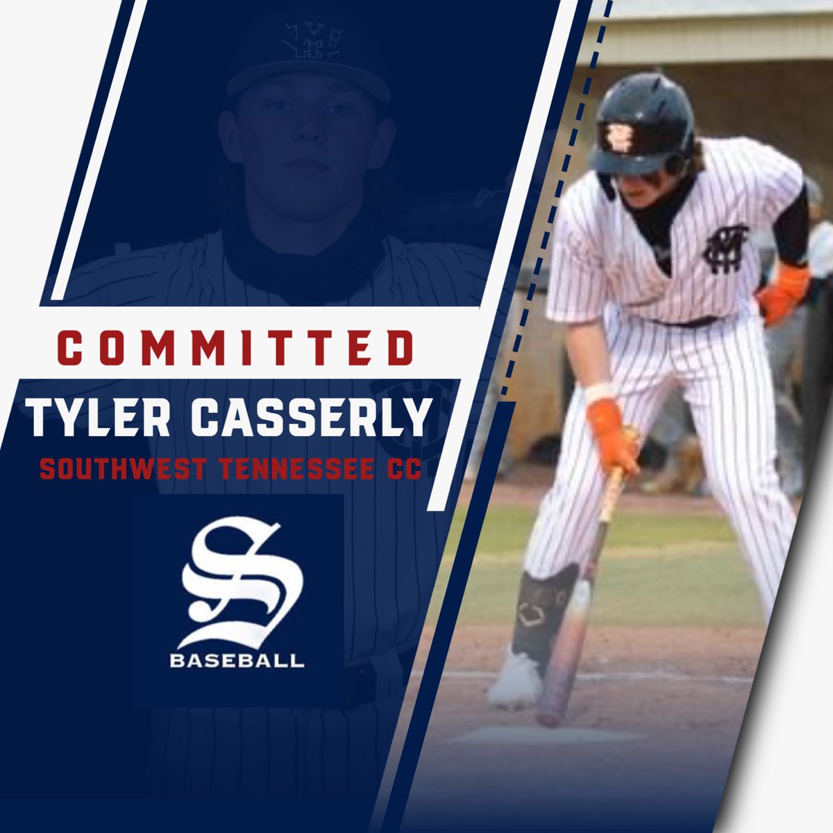 Committed. 

I’d like to thank my family, friends, and coaches who have helped me achieve my dream of playing at the next level! <a href="/SWTenn_BSB/">Southwest Tennessee Baseball</a> <a href="/mtcsbaseball/">MTCS Baseball</a>