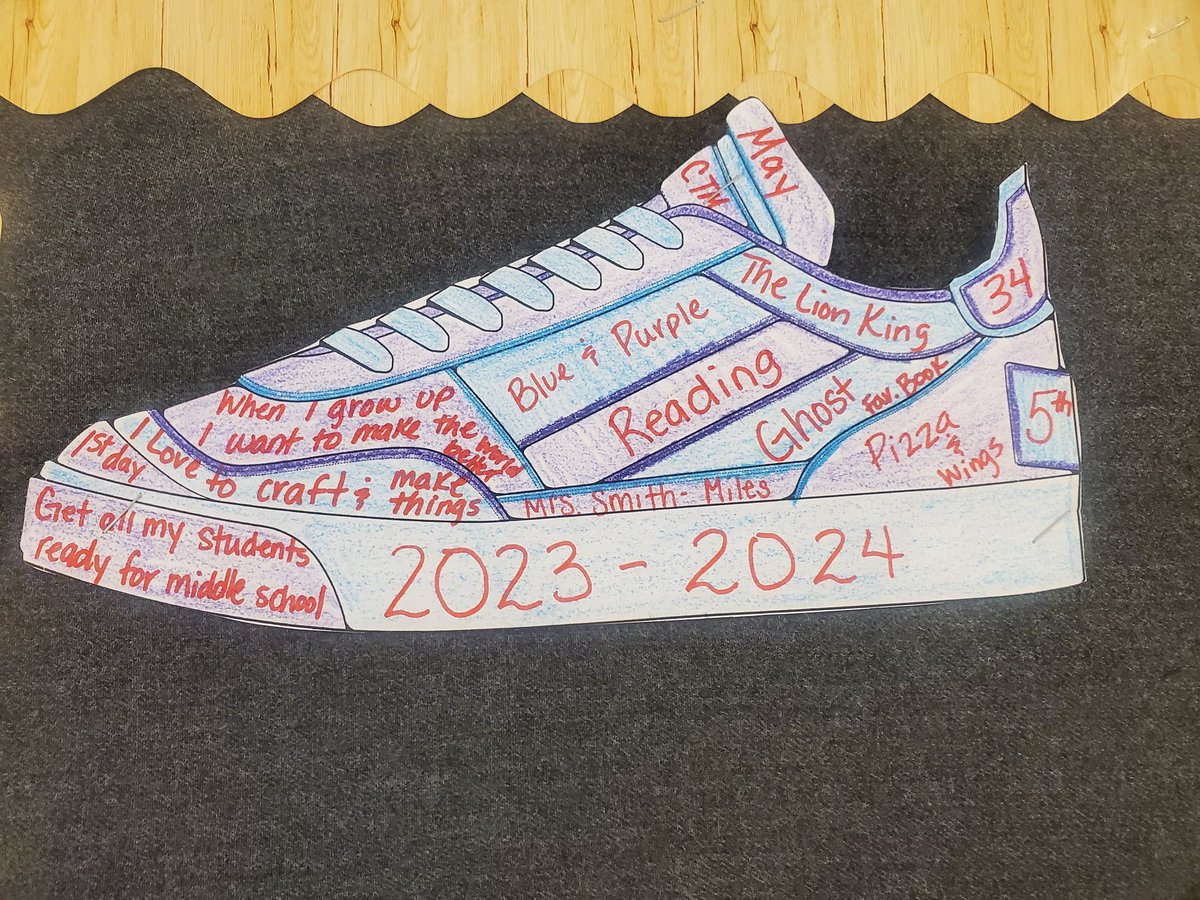 Had my 5th graders complete the Mile in my shoes activity. They loved it. #milestogo #milesahead