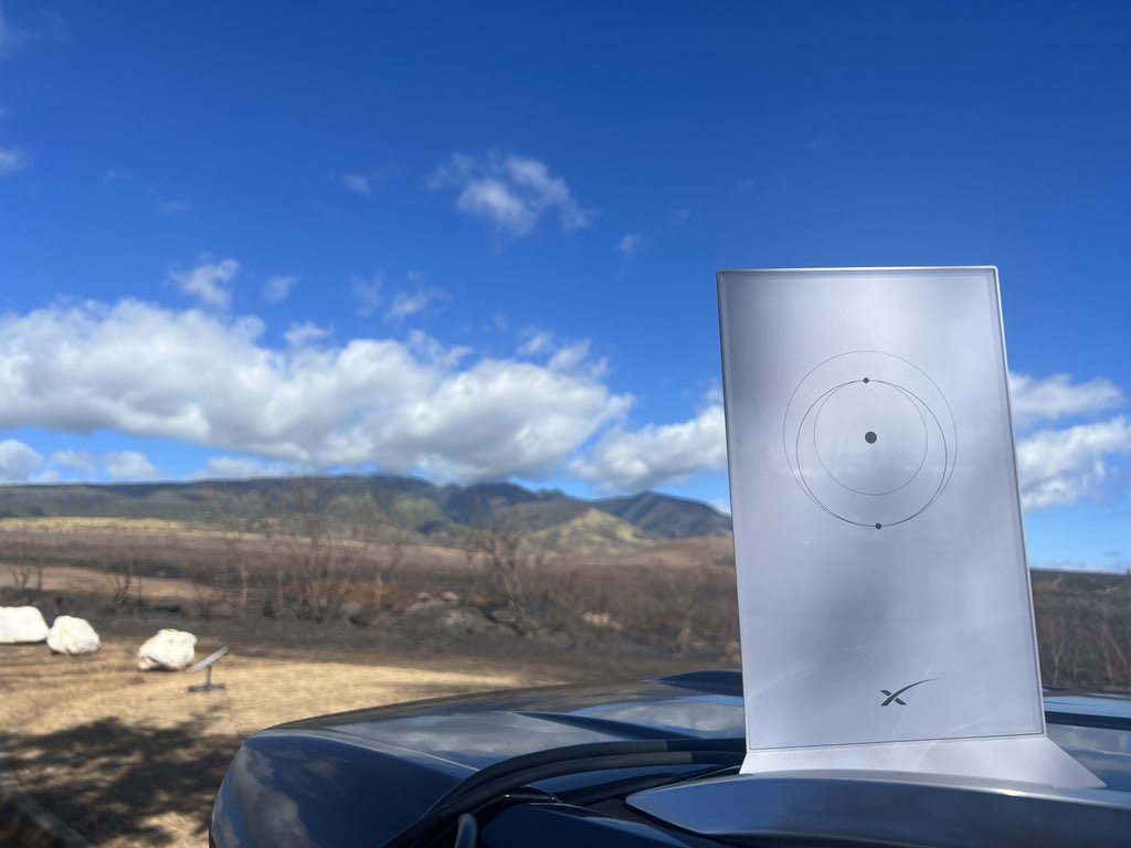 nicksortor's tweet photo. 🚨 @SPACEX STARLINK BRINGING HAWAII RESIDENTS BACK ONLINE

I’ve been on the ground here in Maui for five days now, and I can truly attest to the fact that if @elonmusk didn’t provide residents with Starlink internet receivers, this area would be a TOTAL blackout zone.

Regular broadband internet, LTE and power are STILL not re-connected.

Luckily, residents are able to connect to Starlink stations around Maui and receive free unlimited high-speed internet.

Many of these people have lost their houses, cars, family members, pets, etc. And the ONLY reason they’re able to contact the outside world and their families is via Starlink. It truly helps these victims cope, as they feel much less alone.

Not to mention the ability Starlink has given first responders to connect with each other while searching the disaster zone for missing people, and SAVING LIVES.

Do not underestimate how beneficial Elon Musk’s Starlink was to the people of Lahaina, Hawaii. It has been nothing short of a true blessing for these amazing folks.