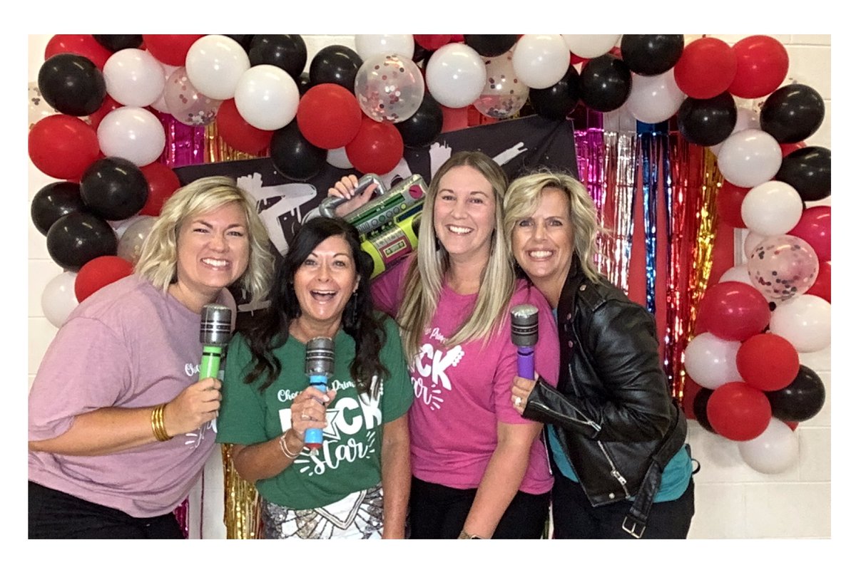 Such a wild time with my Chocowinity Primary crew today! Rock concert with the band Petty and Tik Tok star Daryl Williams, Jr. Keynote speaker! But, nothing compares to working alongside these educational rockstars each day! Here’s to a #recordbreaking year at CPS!