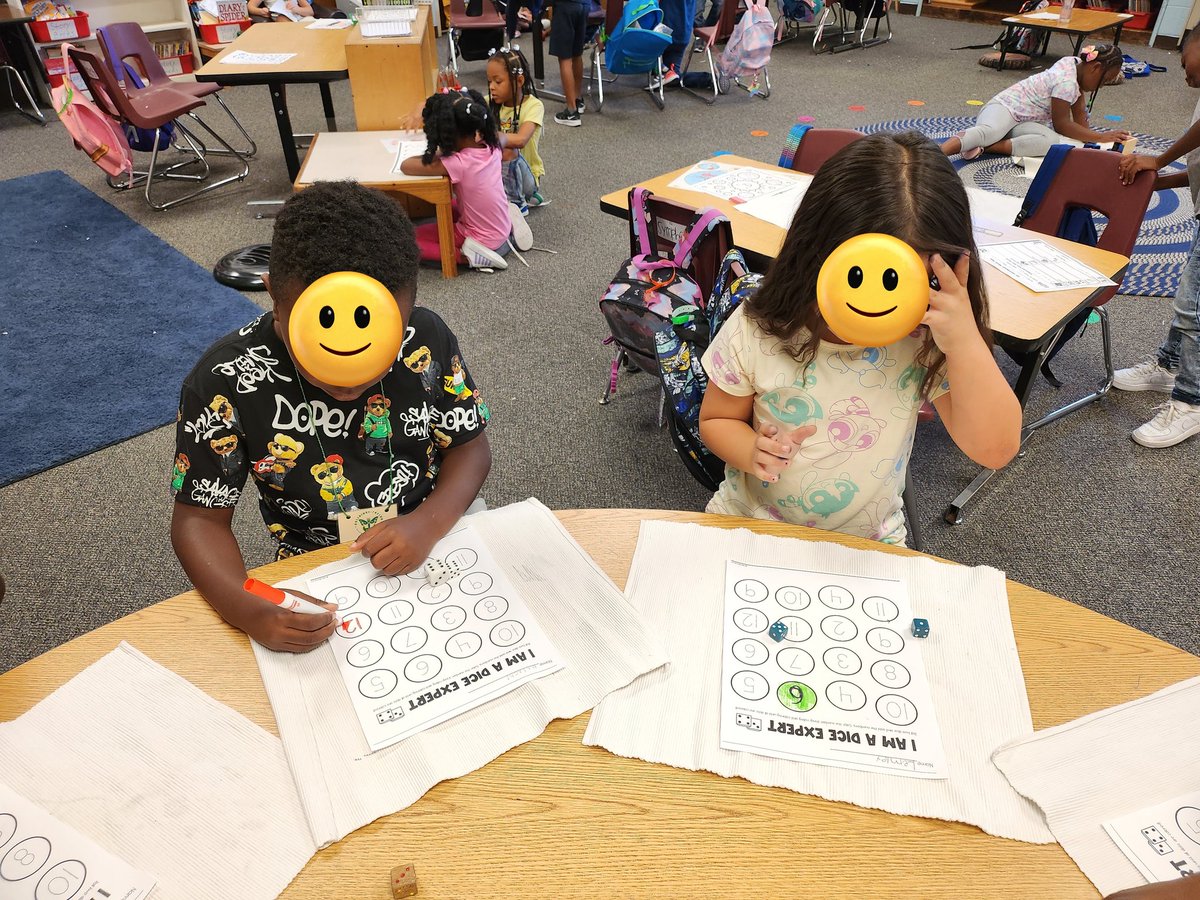 Community Building Day 3: We All Fit Together puzzle making, 'Stand up, Pair up' pair share, and some engaging small group work. Go, 1st graders! @CTMontessori1 #MonarchsGROW #AISuccess