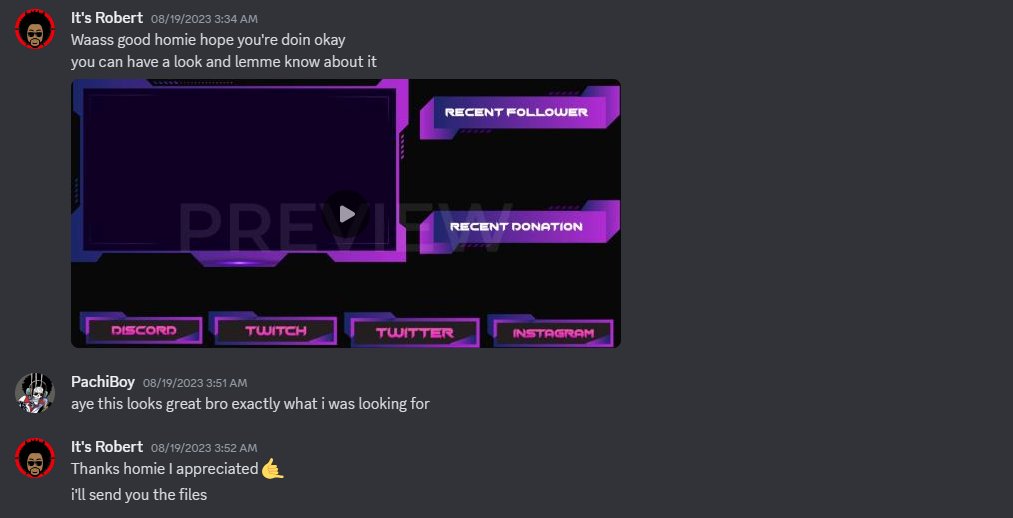 Another work delivered.❤️🔥 
#Another #satisfaction #Logo #overlays #banner #Graphicdesigner #gfx #gamingcommunity #twitch #twitchstreamer #twitchaffiliate #SupportSmallStreamers #gamers