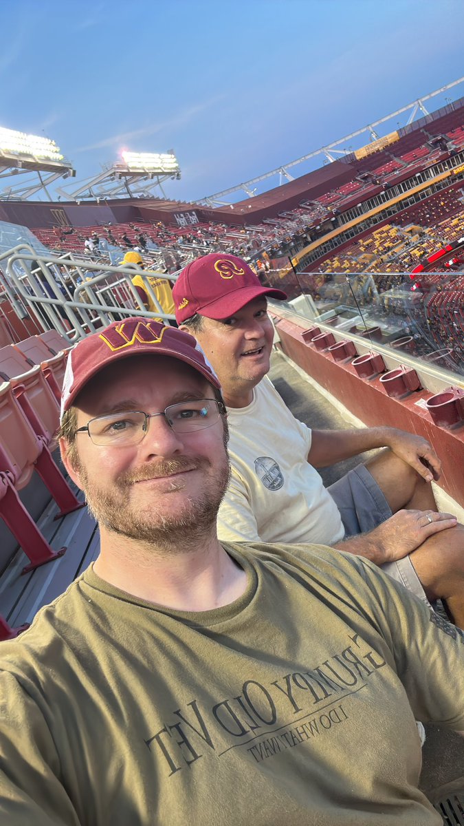 AdamITguy's tweet image. New season new seats lets go @Commanders #HTTC  #HTTR #ReclaimTheName