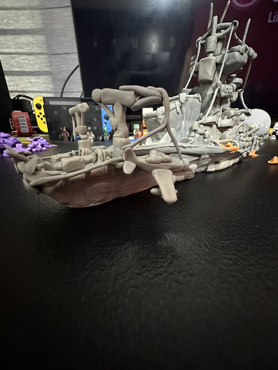 SaitoSatoshi09's tweet photo. #barco #acorazado #clay #plastilina #ClayArt #art #artist #saitosatoshi #saitosatoshi09 #saito_satoshi09 https://t.co/IOoGqHoIOf