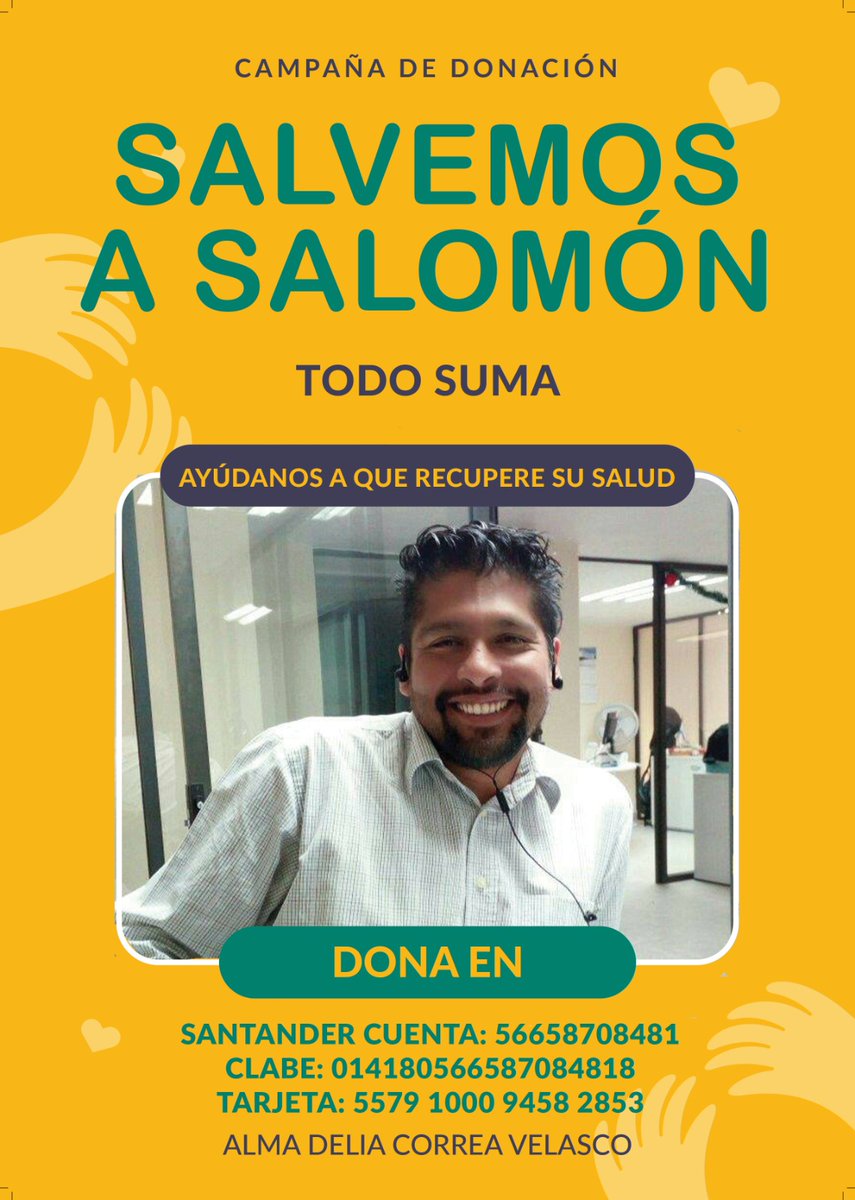 Hugozidad's tweet photo. #ControlDeDañosEnConvoy @Olallo_Rubio @korno pido apoyo a la comunidad Convoyente para un gran amigo qué se encuentra hospitalizado en estado crítico pues los gastos están rebasando a su familia. Agradeceremos cualquier aportación y que compartan la imagen. https://t.co/jxcjChJJwF