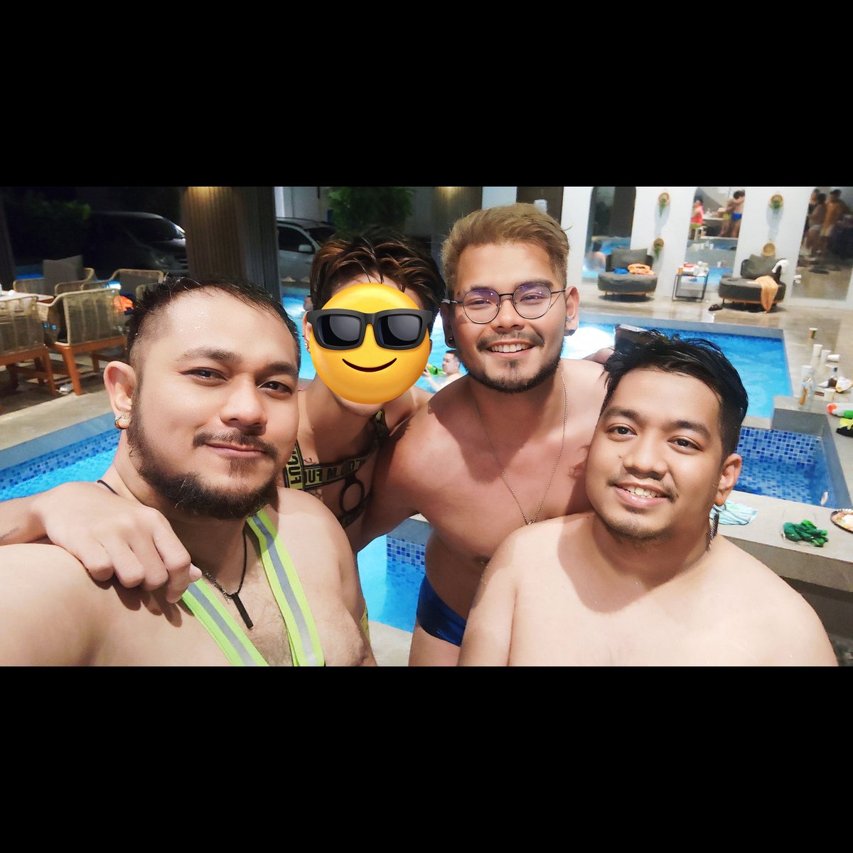 PinoyBearSide's tweet photo. The Ichi Fam enjoying the pool party last Sunday at @WeAreHappyBears Love N Pride 2023

Thank you @midoko_ph as one of our sponsors for this event.

#BDCCLoveNPride
#NeverGoSolo

@ichidzaddy
@GinoAntonio11
@rchie_Mkt6er
@alduhhh https://t.co/eWYNPJVFmK