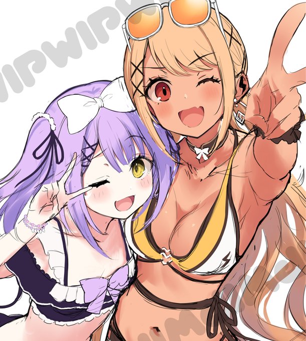 るなちゃんときゅぴちゃん☀️ https://t.co/ltQUXGKqpo 