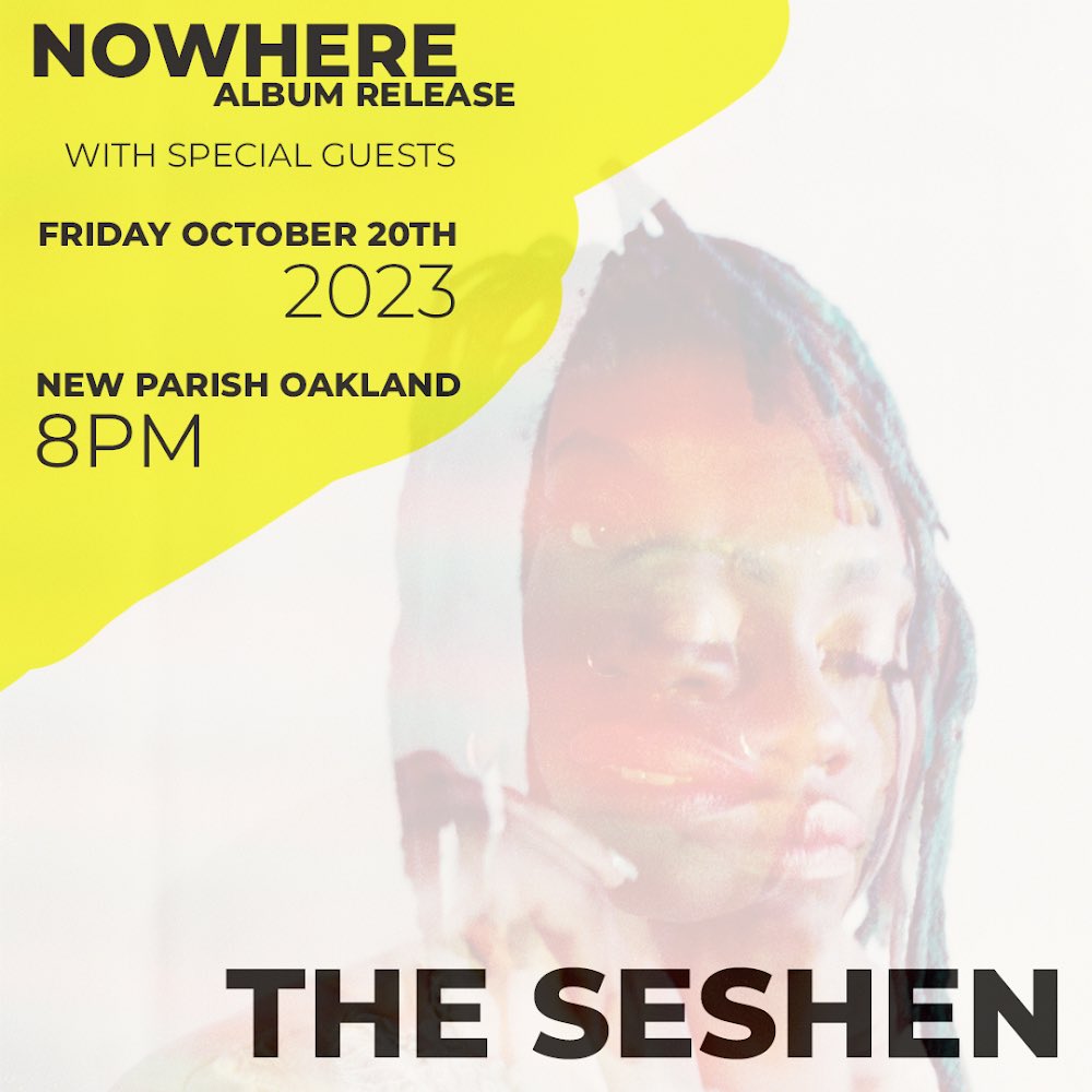 📣Just announced! Bay Area’s own @theseshen 💛 returns to The New Parish on OCT 20th, for their “Nowhere” album release show! 🎶😬 Tickets go on Sale WED 8/23 at 10am. 🎟️ at THENEWPARISH.COM #thenewparish #oakland #theseshen #bayarealivemusic #thebay