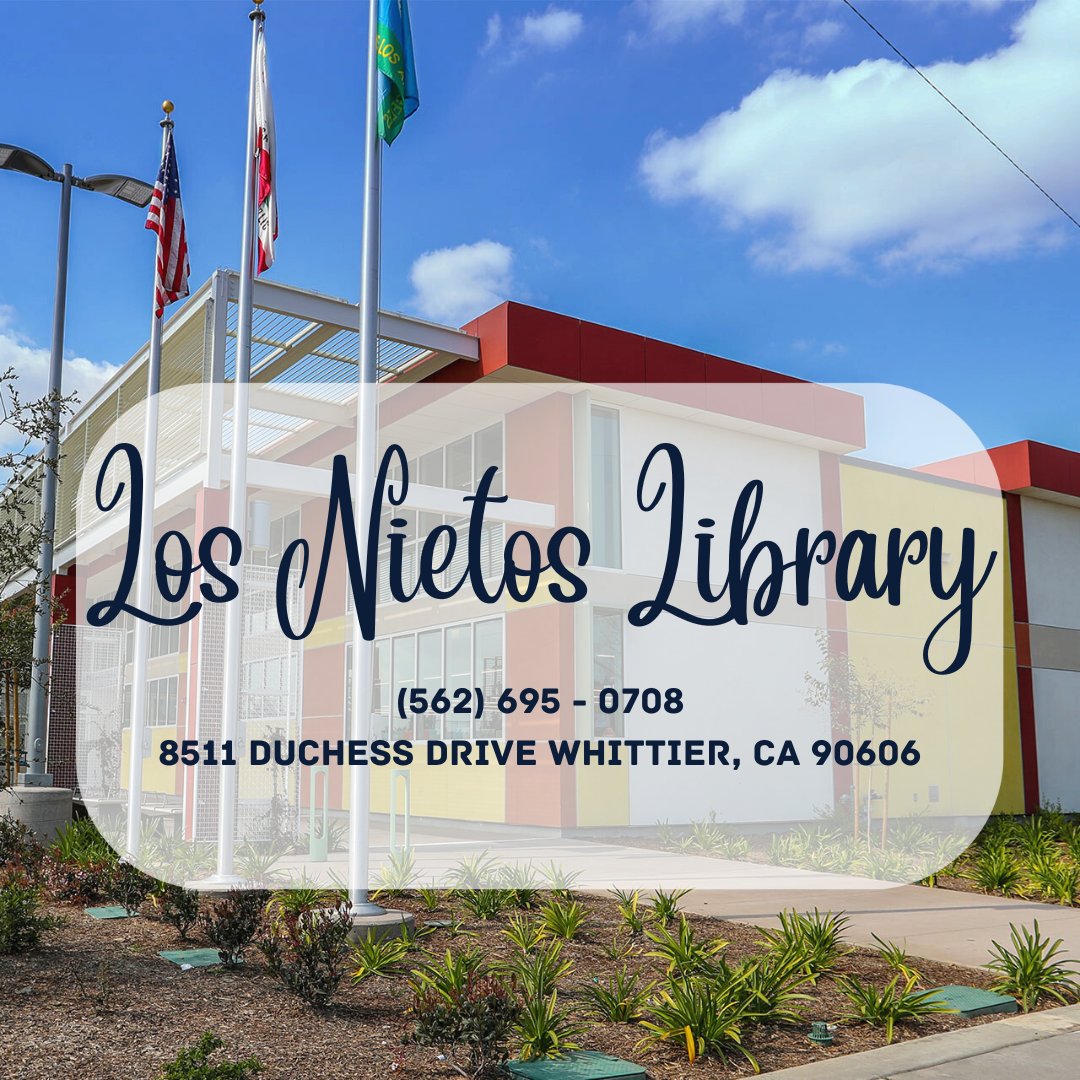 RanchoSG_ES's tweet photo. Welcome to a new school year! Whether you're a new or returning member of our LNSD family, know that you have access to fantastic resources.

One such valuable resource is the Los Nietos Public Library: https://t.co/axxn9v05g4

#RanchoSGES https://t.co/vQywhkqp0T