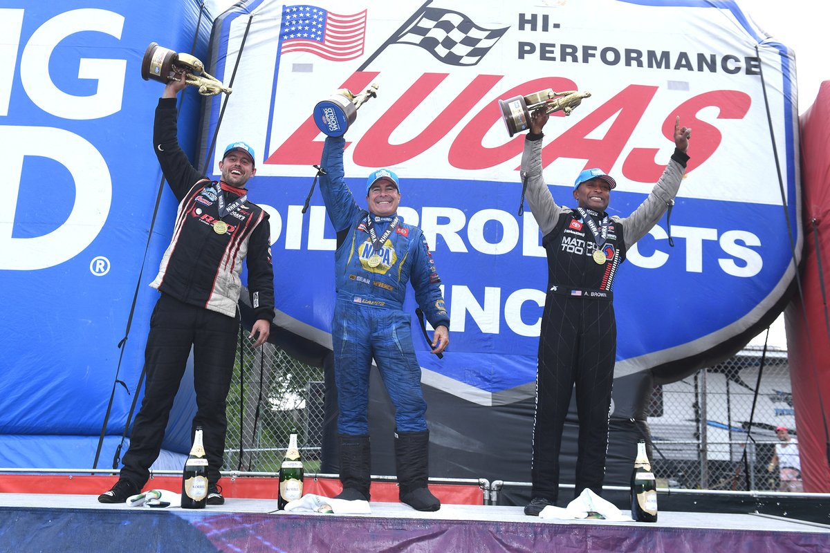 Just as Greg Anderson and Erica Enders collected momentum, Glenn reminded them both as well as the rest of the class who stands on top.

#DallasGlenn #KyleKoretsky #BrainerdNats #ProStock #NHRA #Minnesota #DragRacing #Winner #LucasOilNationals #TheZoo 

racingpromedia.com/post/dallas-gl…