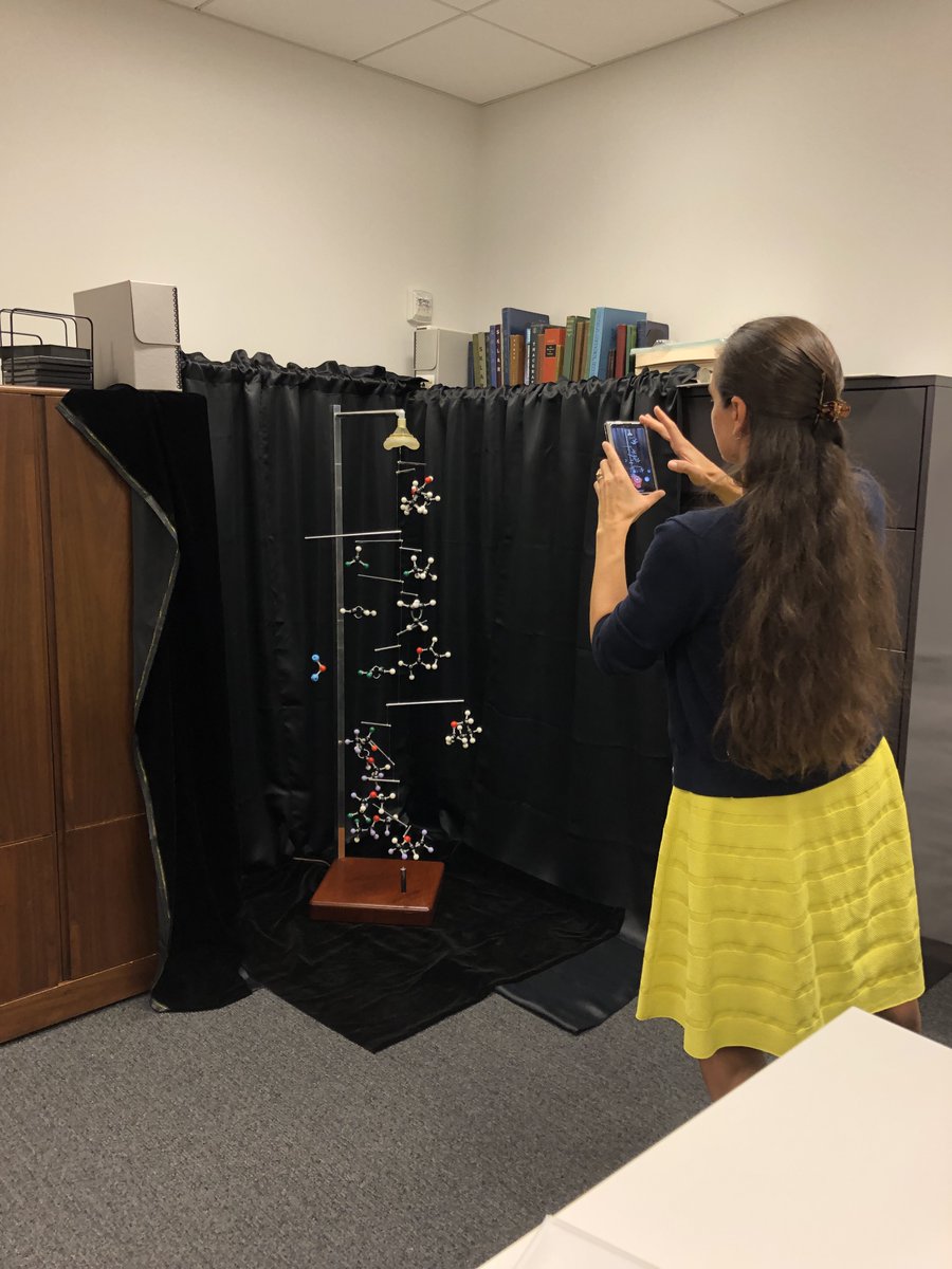 Did it take us 45 minutes to set up the back drop? Yes. Is the video only 10 seconds? Also yes. Was it worth it? 1,000%. You'll be able to see the finished product in the digital version of 'Anesthesiology' in October! #BehindTheScenes #museum #anesthesiologist #anesthesiahistory
