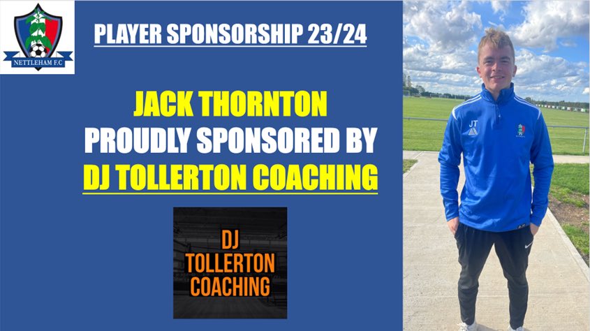 We would like to thank each business that have sponsored our men’s team players for the upcoming season. 

The next three sponsors we would like to thank for sponsoring, Ashley Coatsworth, Luke Hobson &amp; Jack Thornton are, 

NK Brickwork

djtollerton_pt

Wright Way Sports

#UTH