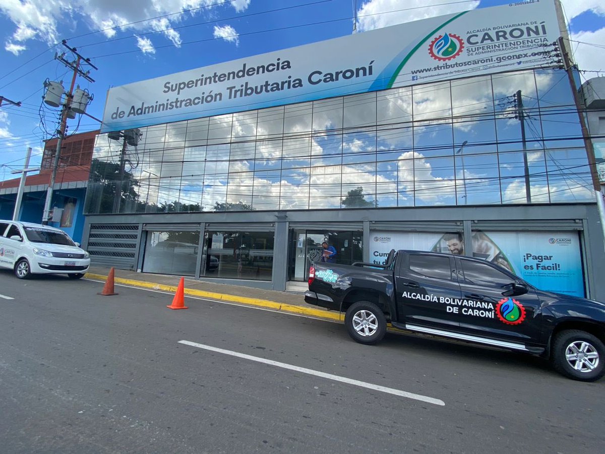 Nos encargamos de hacer tus trámites tributarios fáciles y rápido.

📌 Oficina Virtual  24/7 

📍Calle Mariño, frente a la Plaza Bolívar. San Félix.  
🕗 8:00 am a 4:00 pm

📍C.C Plaza Atlántico. Puerto Ordaz. 
🕗 8:00 am a 2:00 pm

¡Si contribuyes, construyes! 🤝🏼