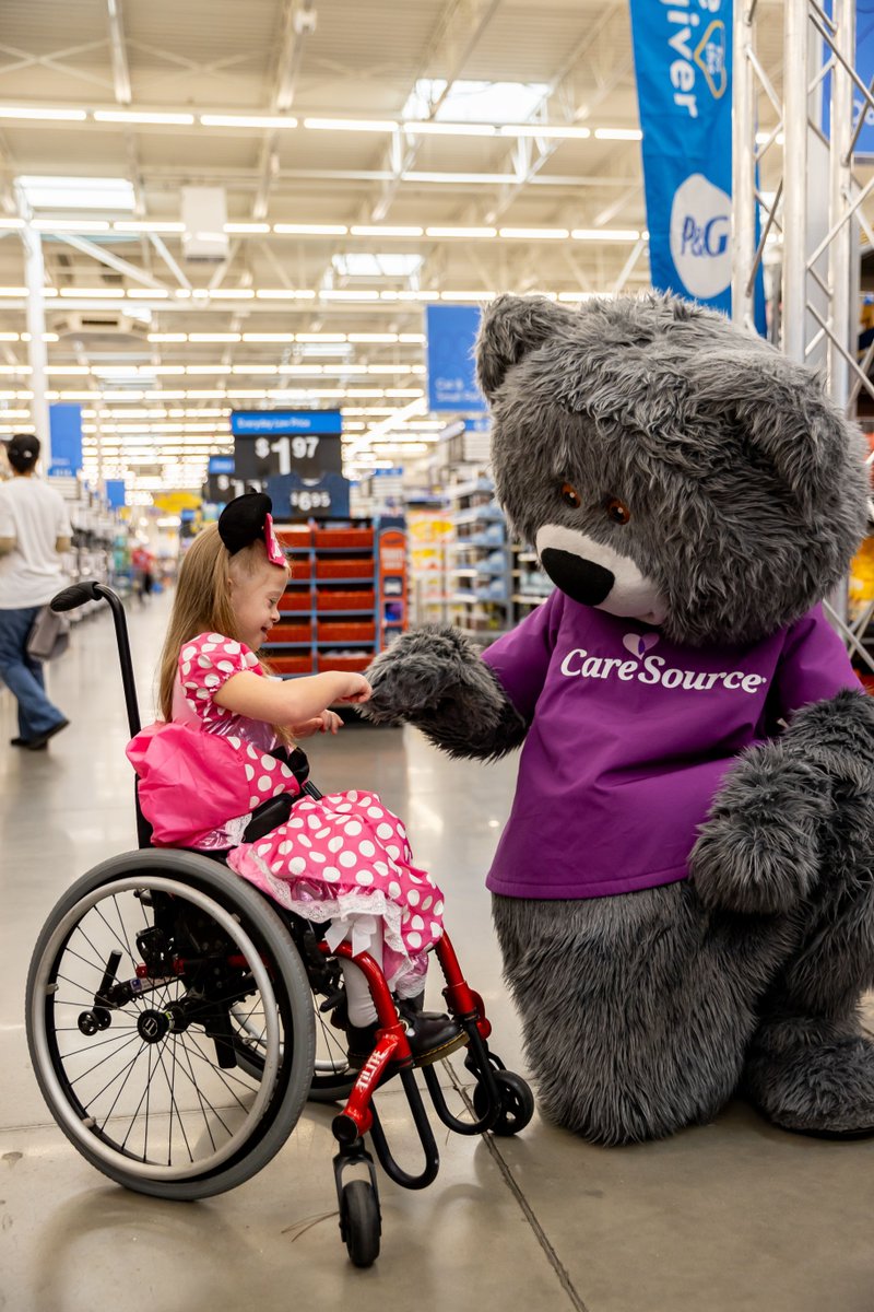caresource's tweet photo. McKenna was surprised with a custom wheelchair costume at our Care for the Caregiver event in Florida. We know the importance of supporting families and caregivers and were happy to be the sponsor of this @WalkinNRollin reveal and costume. https://t.co/pMNnHRUGOA