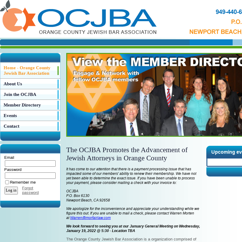 JewishComunties's tweet photo. Monthly Jewish organization spotlight: Orange County Jewish Bar Association https://t.co/2btML9qmfa #JewishLawyers #Lawyers #Jewish https://t.co/2qMfGHqVLZ