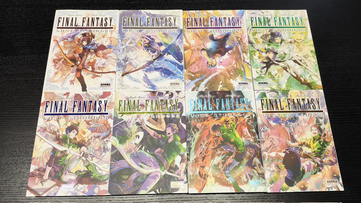 ChocoFeru's tweet photo. Al fin tengo el octavo manga de Final Fantasy Lost Stranger 😁

Hoy la visita a Barcelona ha cundido (aunque la cartera no opina lo mismo XD)

Por cierto, mañana volverán los horarios habituales de los directos, que tengo mucho por hacer! 

#FinalFantasy #FinalFantasyLostStranger https://t.co/7abby7yL1g