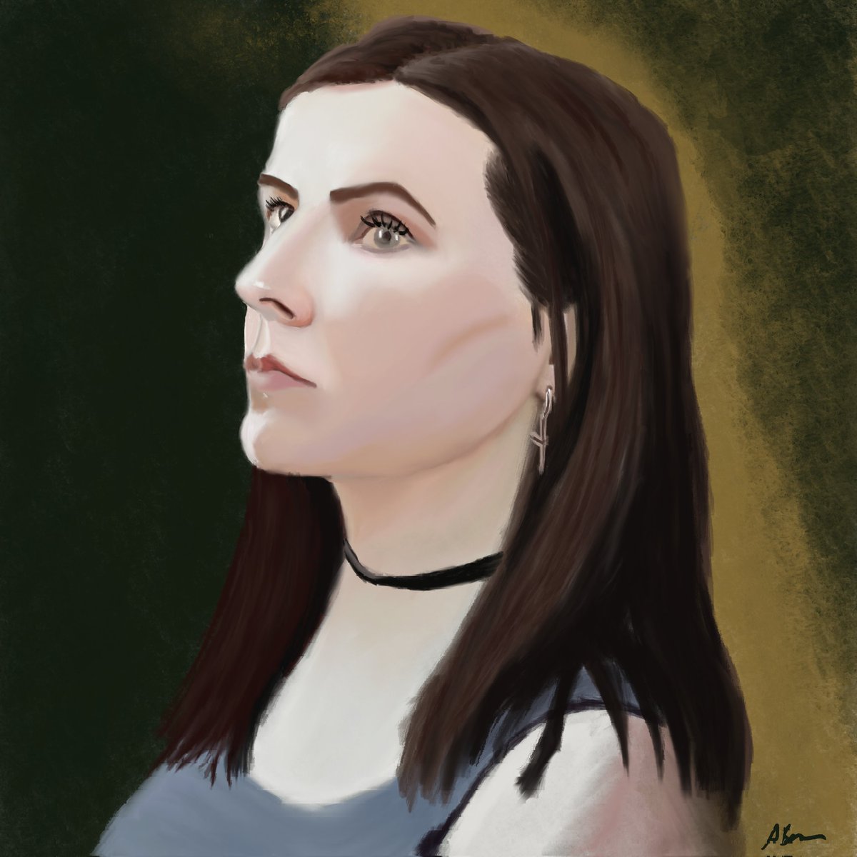 Gb7alt's tweet photo. Portrait of a friend https://t.co/e00XzkkglV